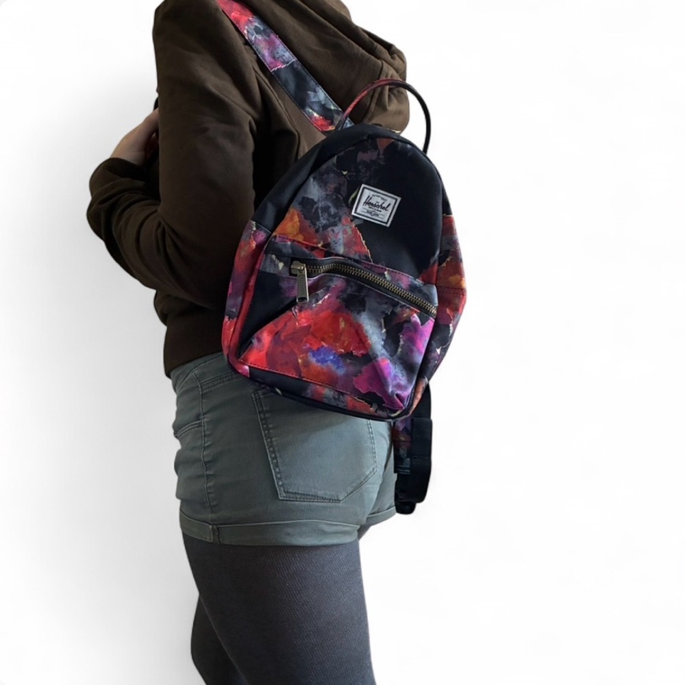 Herschel Supply Company Mini Backpack in Floral Watercolor Print